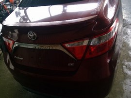 2015 TOYOTA CAMRY, BURGUNDY, SE, 2.5L, AT,  Z24925